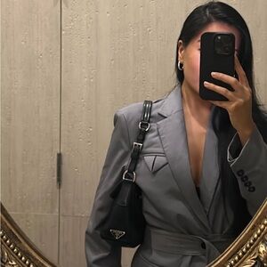 PRADA BLACK SHOULDER BAG